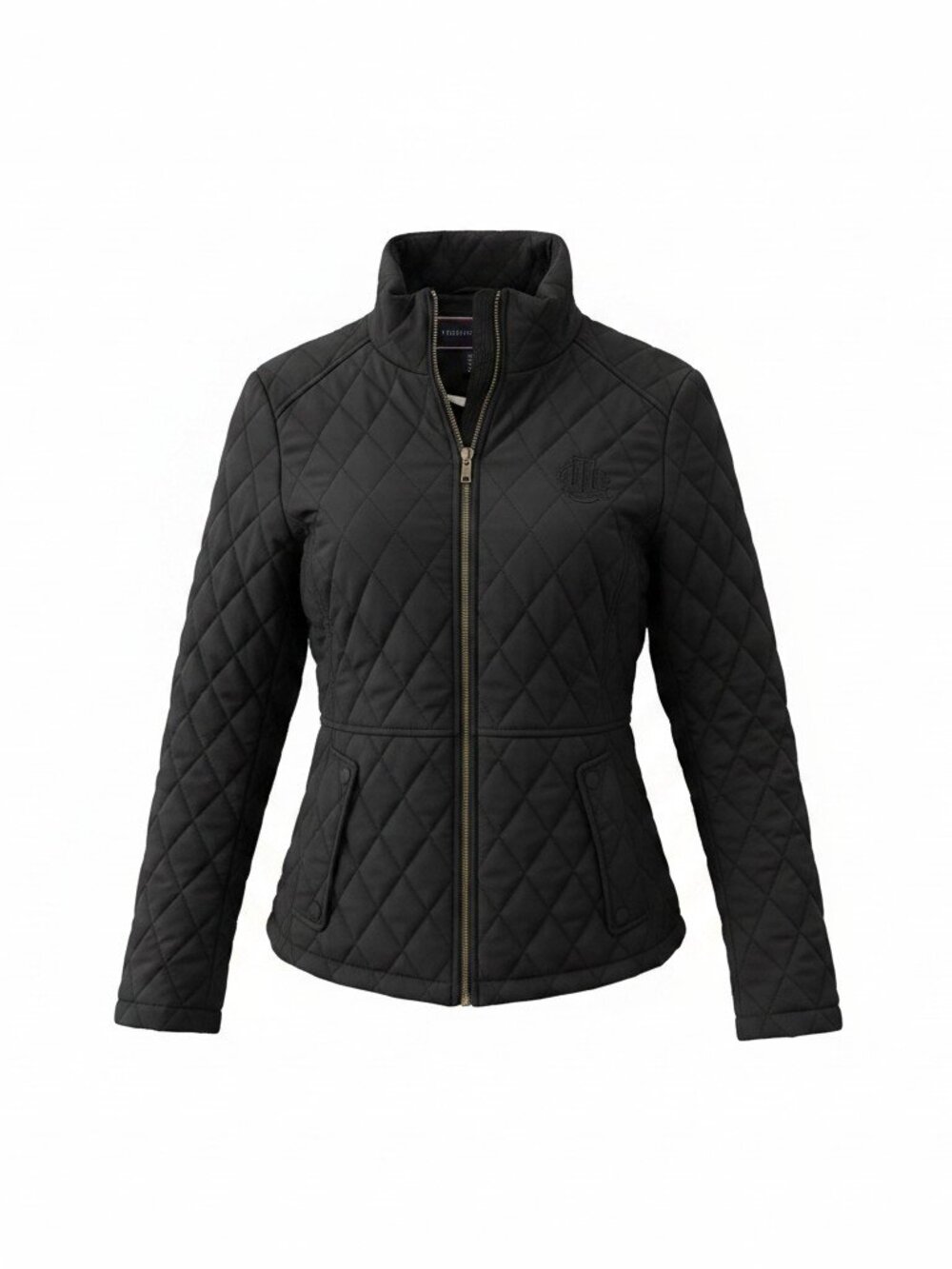 NWT Tommy Hilfiger Black Diamond Quilted Transitional Barn Jacket Large
